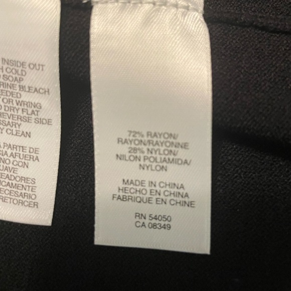 NWOT Anne Klein Short Sleeved Sweater Jacket Cardigan Black Size PS designer - Picture 7 of 8